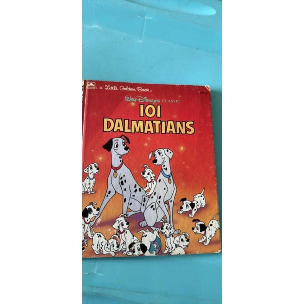 101 Dalmatians Little Golden Book Walt Disney Classic‎